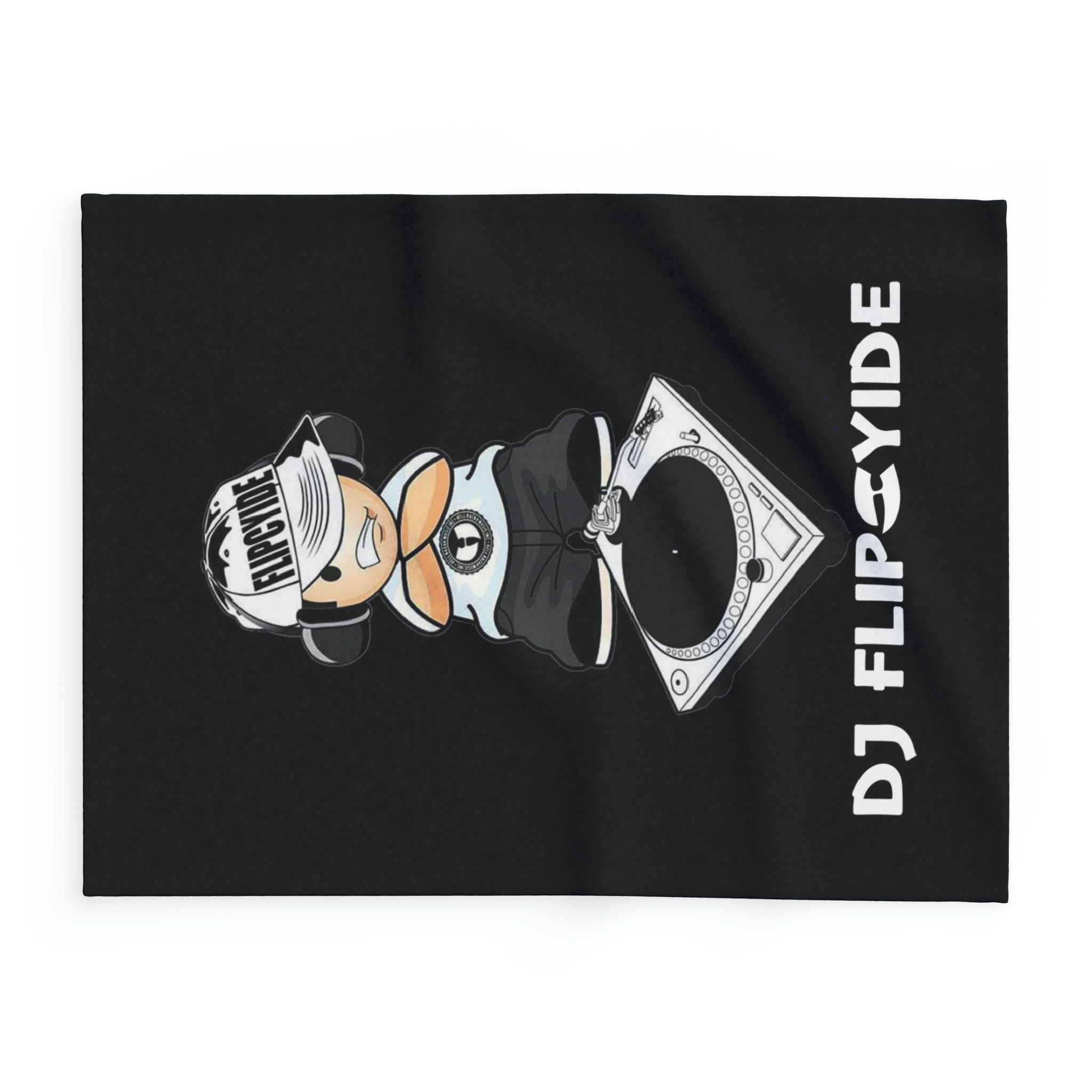 DJ Flipcyide Arctic Fleece Throw Blanket