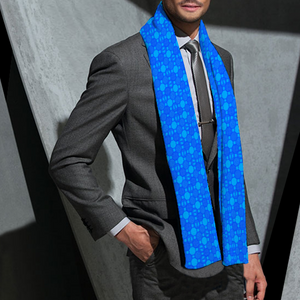 Grand Azul Scarf Warm Breathable Velvet Scarf