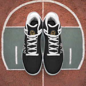 Taxxman Black Logo  Shock Absorption & Non-Slip Basketball Shoes