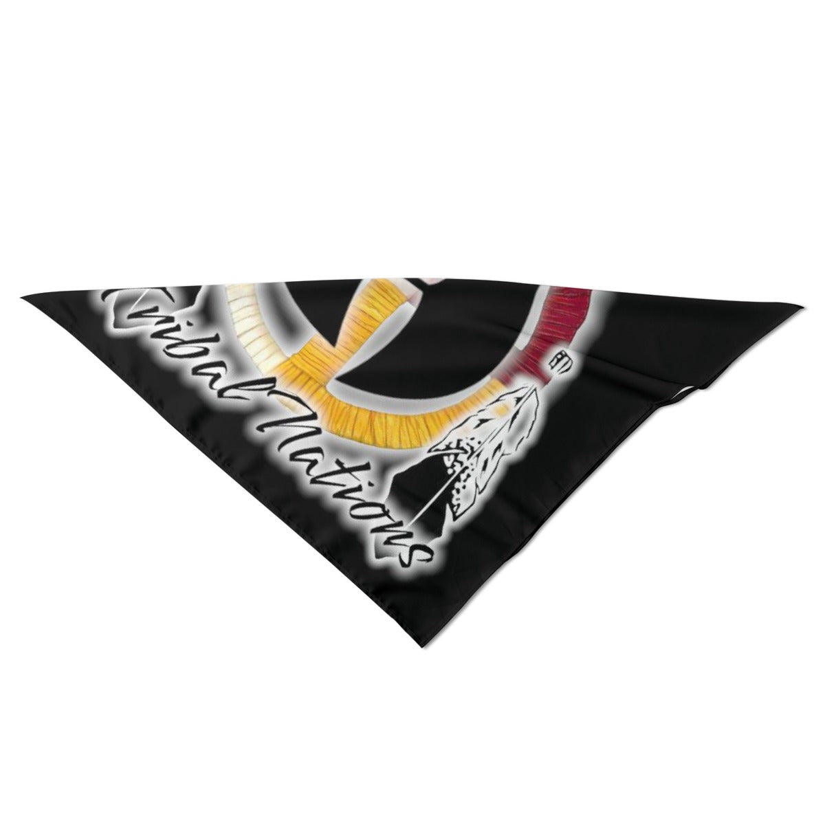 Tribal Nations Black Silk Bandana