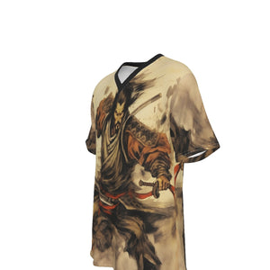 Ancient Warrior V-Neck T-Shirt