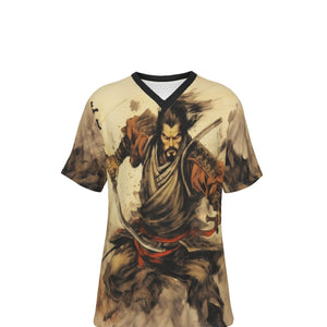 Ancient Warrior V-Neck T-Shirt