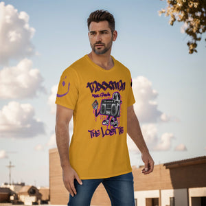 The Lost Tape Orange Purple O-Neck T-Shirt