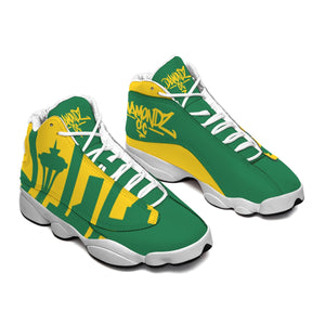 Seattle Diamondz Sonics Men's Curved Basketball Shoes