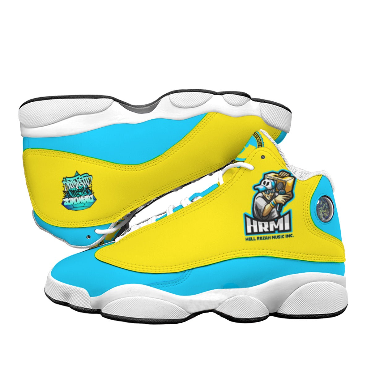 HRMI B-Boy Basketball Shoes With Thick Soles