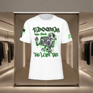 Green Lost Tape O-Neck T-Shirt | 190GSM Cotton