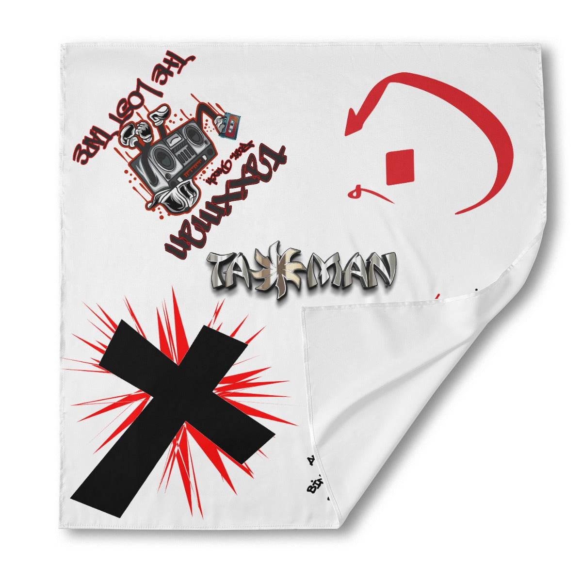 Taxxman Lost Tape Unisex Silk Bandana