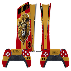 HRMI Lion of Judah PS5 Slim Console Waterproof Sticker Digital Version