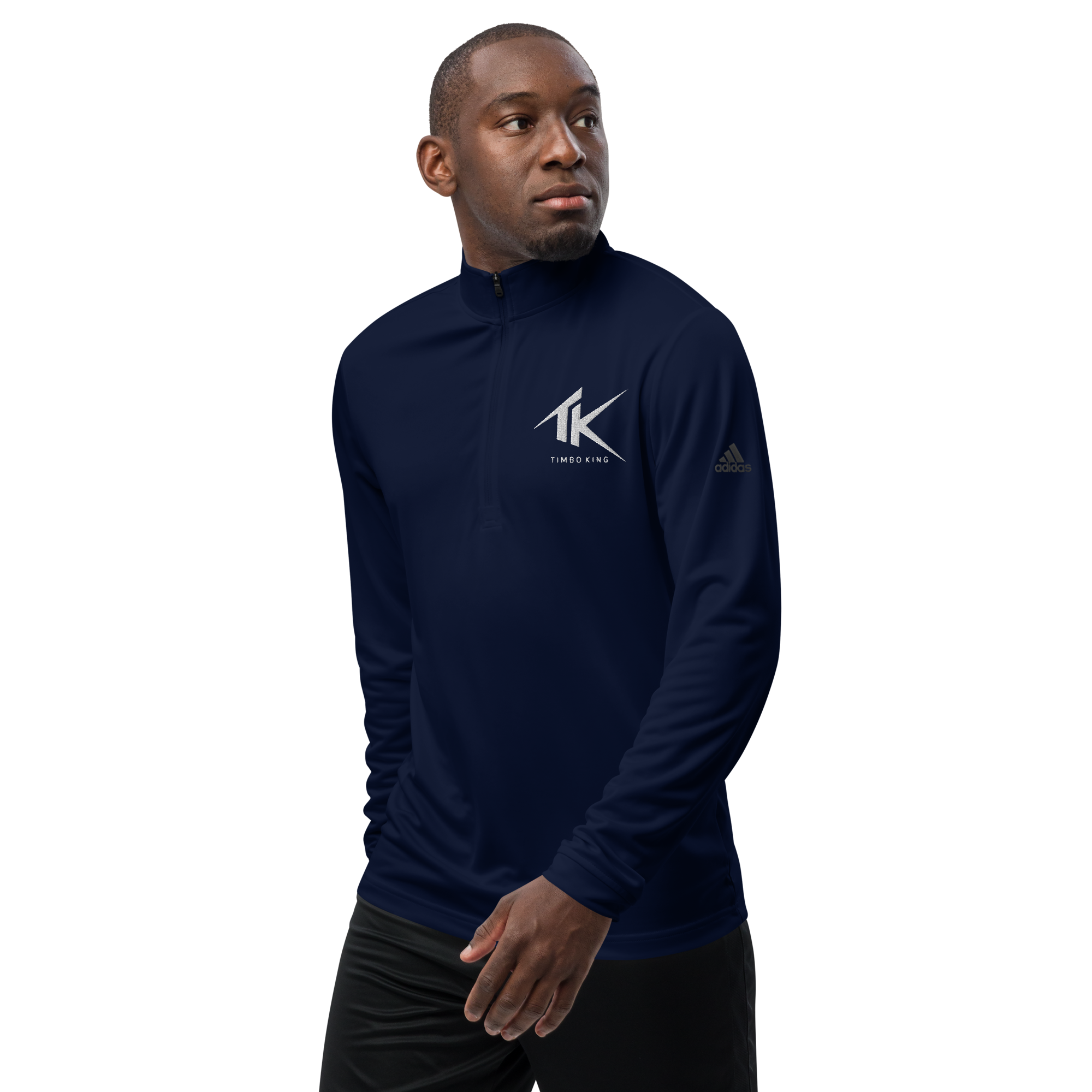 Timbo King Adidas Quarter Zip Eco Friendly Pullover