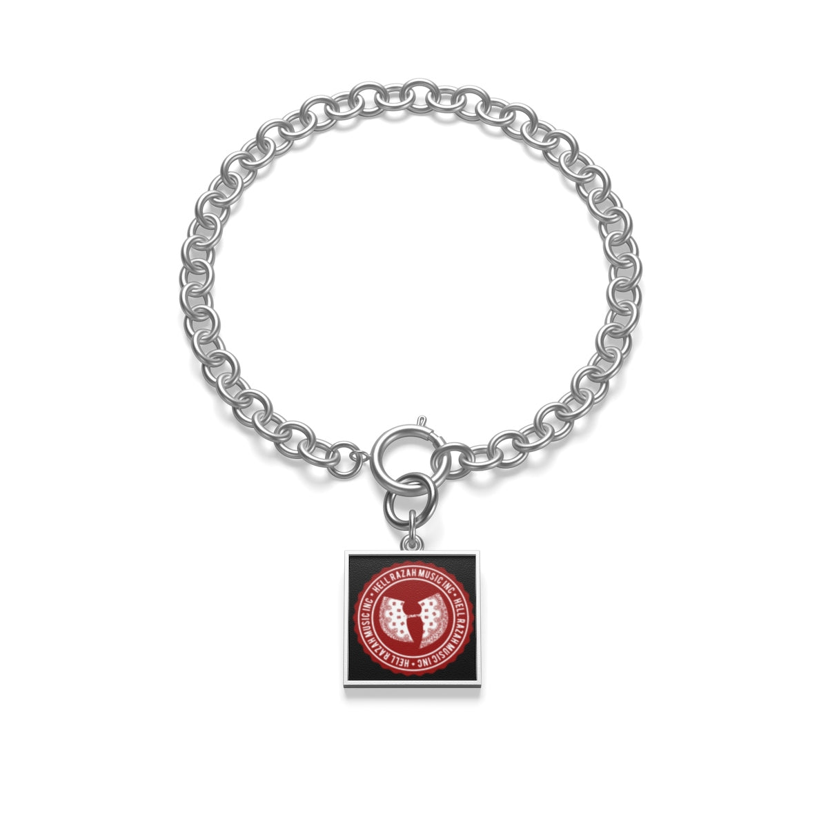 Official Hell Razah Music Inc Logo Designer Chunky Chain Bracelet Heaven Razah