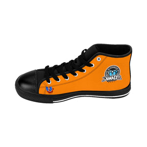 HRMI Orange Hydra Limited Edition Men's High-top Sneakers HellRazah Music Inc. - HeavenRazah