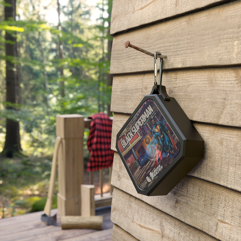 Black Superman Outdoor Bluetooth Speaker