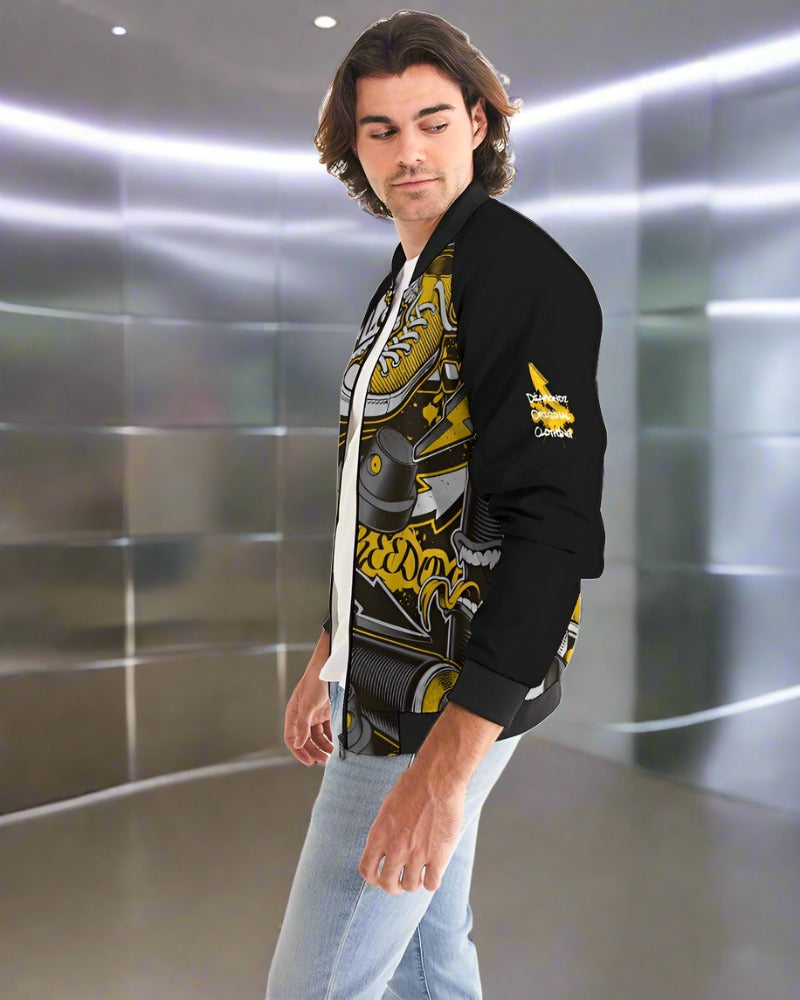 Freedom + Style Men’s Bomber Jacket by DiamondzOC