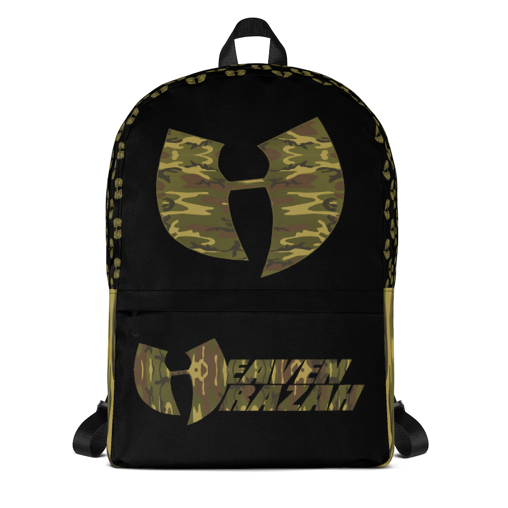 Official Heaven Razah / Hell Razah Music Camoflauge Came Designer Backpack