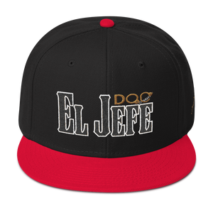 El Jefe por DiamondzOC The Boss Hat Designer Urban Snapback Hat