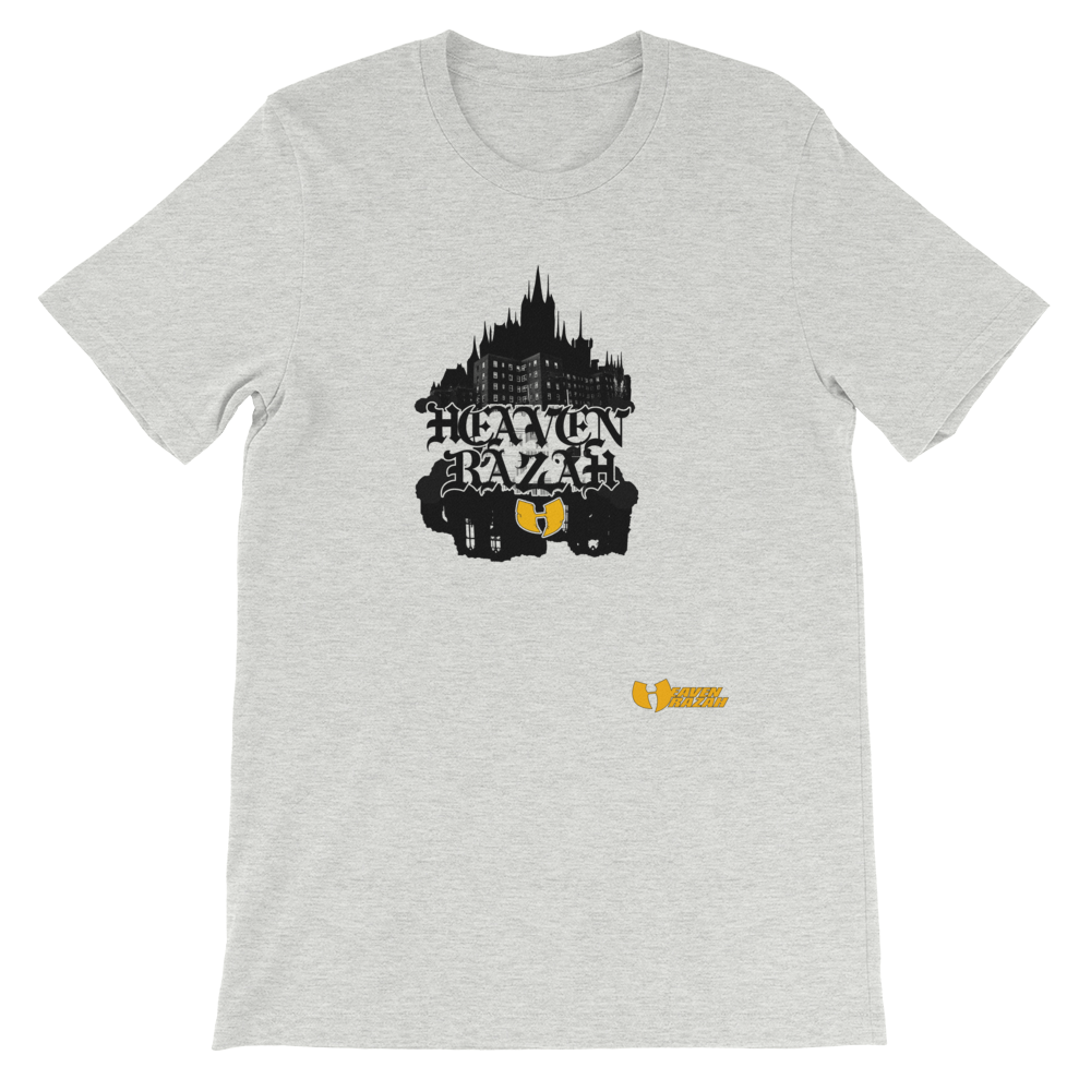 Official Heaven Razah Temple Designer Tee Hell Razah Music Inc Short-Sleeve Unisex T-Shirt art by iHustle365_