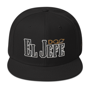 El Jefe por DiamondzOC The Boss Hat Designer Urban Snapback Hat