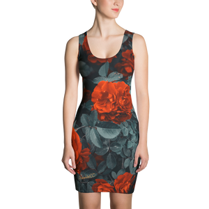 Roses Diamondz Designer Sublimation Cut & Sew Dress