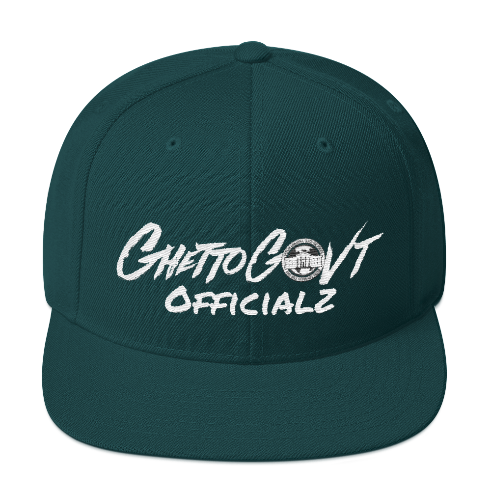 GGO Ghetto Govt Officialz Logo Embroidered Cap Snapback Hat Heaven Razah