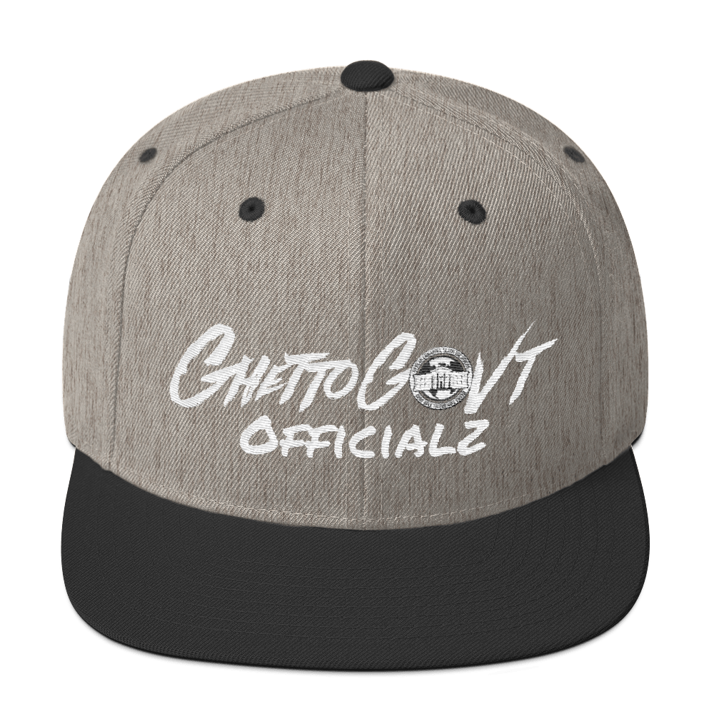 GGO Ghetto Govt Officialz Logo Embroidered Cap Snapback Hat Heaven Razah