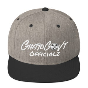 GGO Ghetto Govt Officialz Logo Embroidered Cap Snapback Hat Heaven Razah