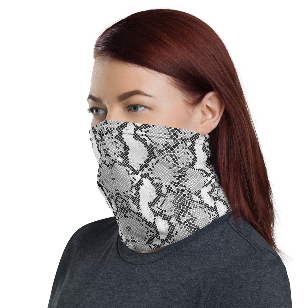 Snake Skin Designer Face Shield Neck Gaiter