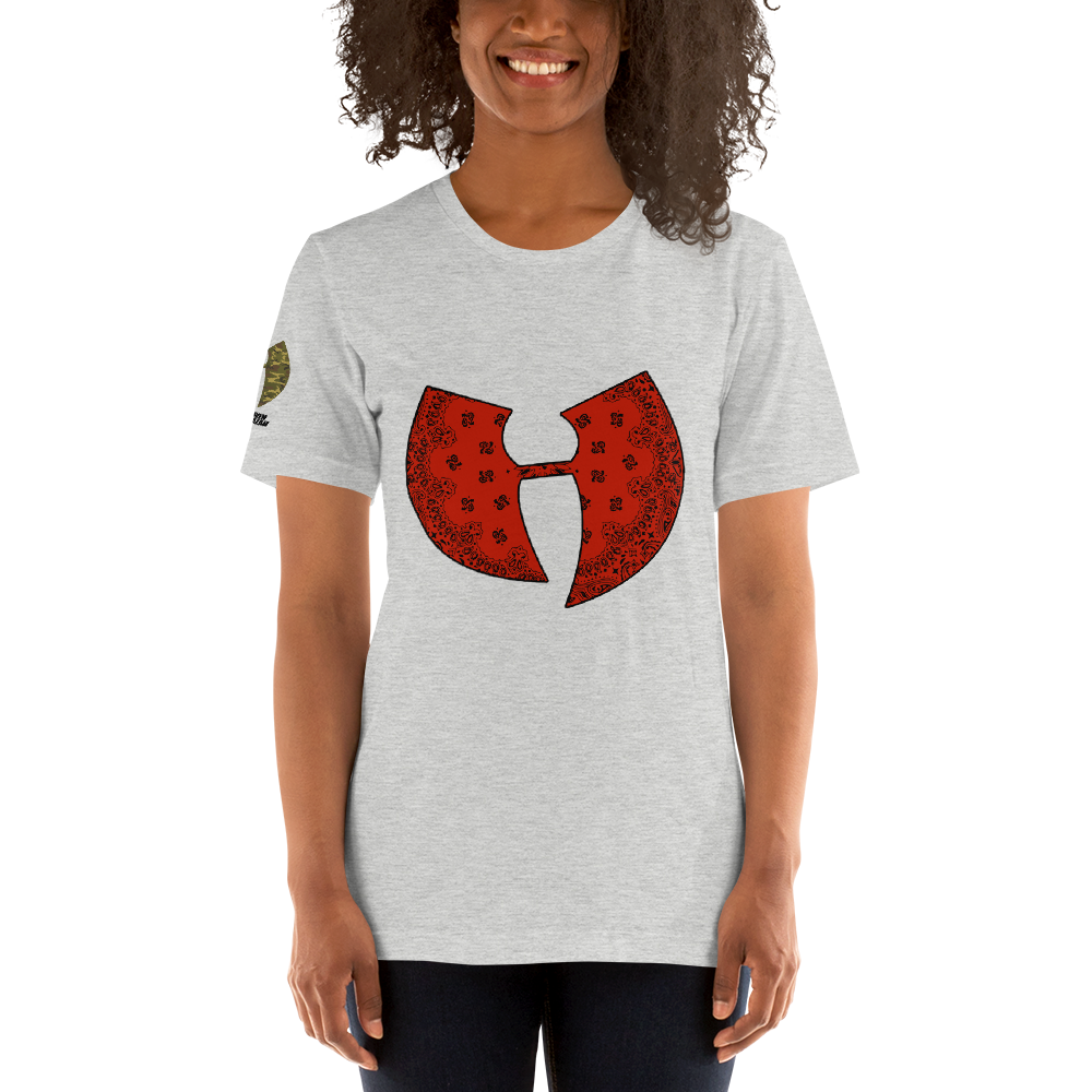 Official Heaven Razah / Hell Razah Music Inc Red Bandana Logo Soft Tee Unisex T-Shirt Graphics by Culture Freedom