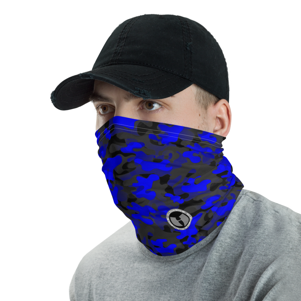 Razah Blue Camo Renaissance Apparel Face Shield - Neck Gaiter