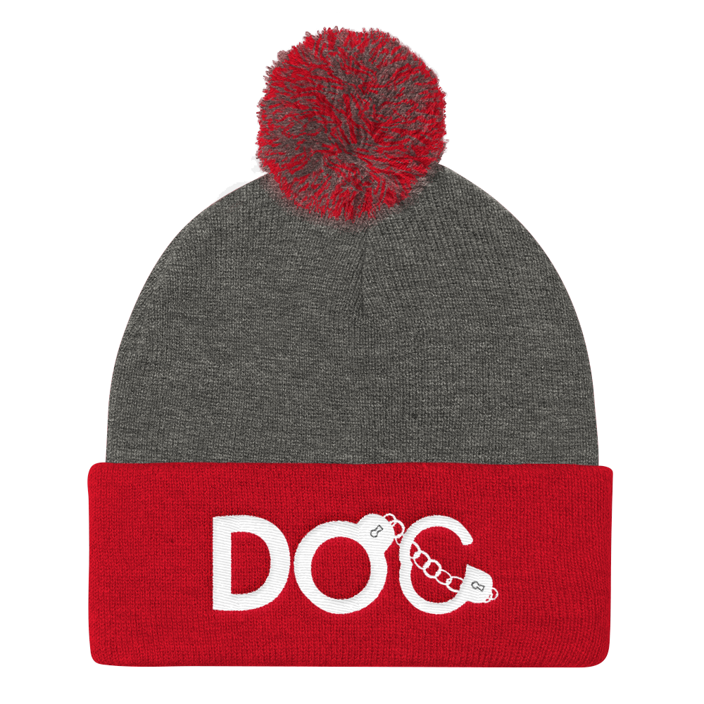 DOC Logo Diamondz Original Clothing Embroidered Pom Pom Knit Cap