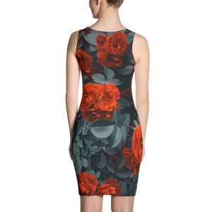 Roses Diamondz Designer Sublimation Cut & Sew Dress