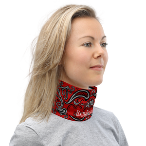 Red Bandana Hell Razah H Logo Facemask - Neck Gaiter