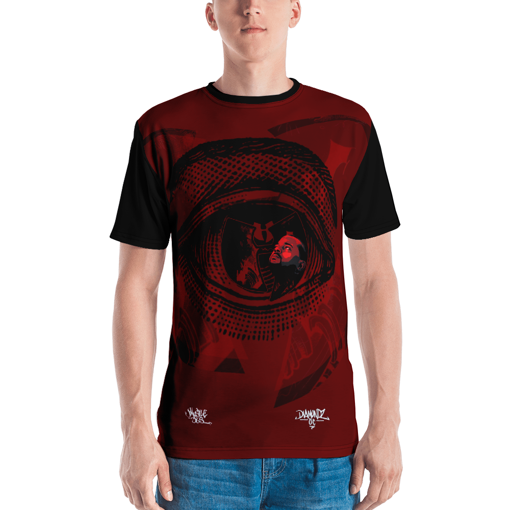 HRMI All Seeing Eye HellRazah Music Inc. Designer Men's T-shirt HeavenRazah Merch