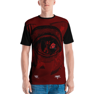 HRMI All Seeing Eye HellRazah Music Inc. Designer Men's T-shirt HeavenRazah Merch