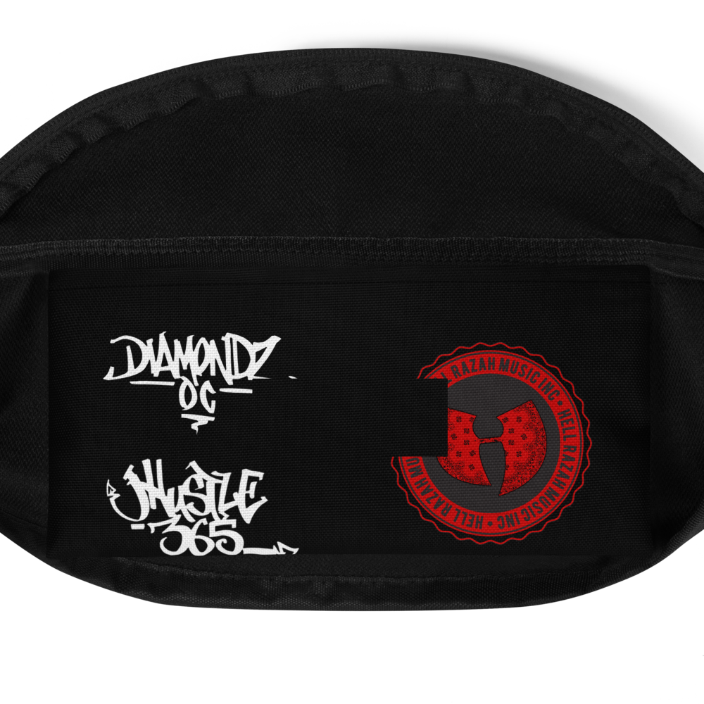 Official Hell Razah Dont Get Gassed Designer Fanny Pack Art by iHustle365