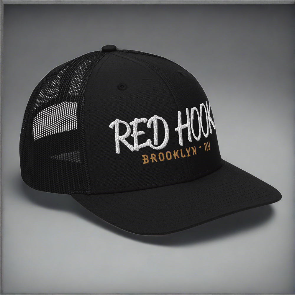 Red Hook Brooklyn Embroidered Trucker Cap