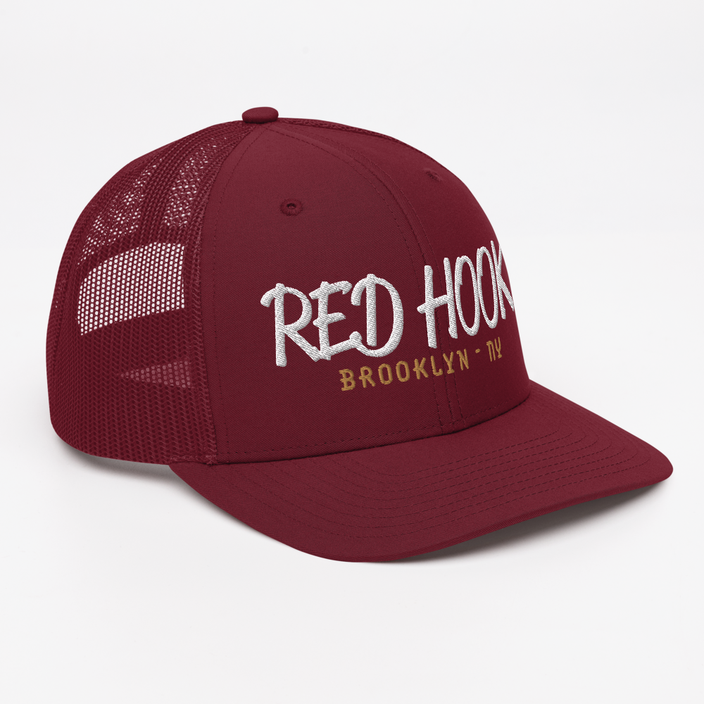 Red Hook Brooklyn Embroidered Trucker Cap